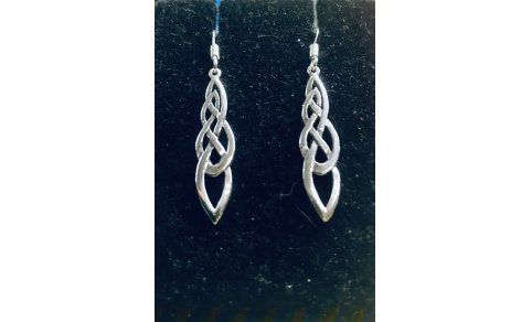 Celtic knot earrings pendants